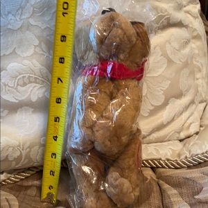 New!  Hard Rock  Dog Plush Stuffed Animal 10.5"L